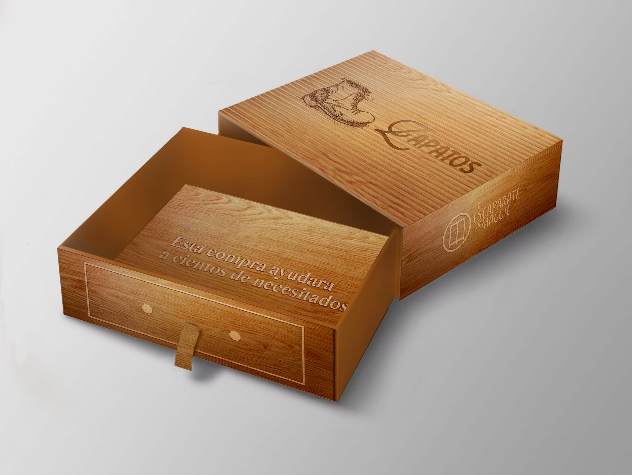 Packaging open box detail